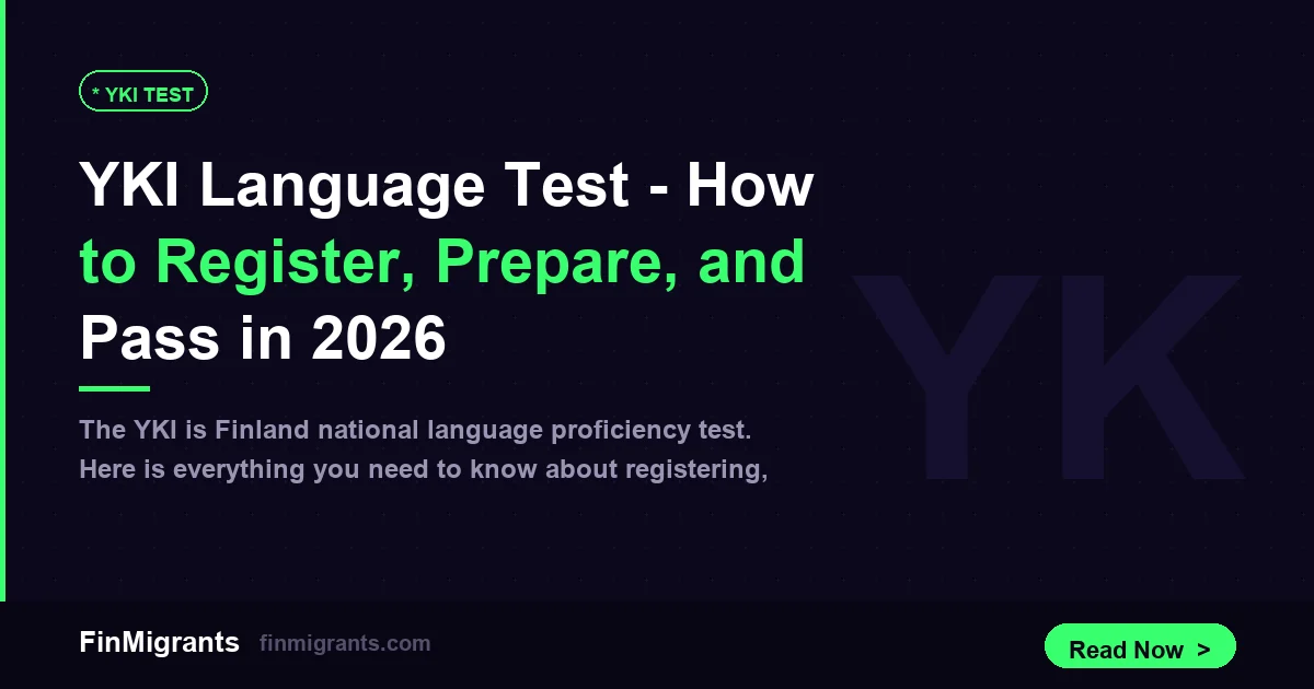 YKI Language Test — How to Register, Prepare, and Pass in 2026