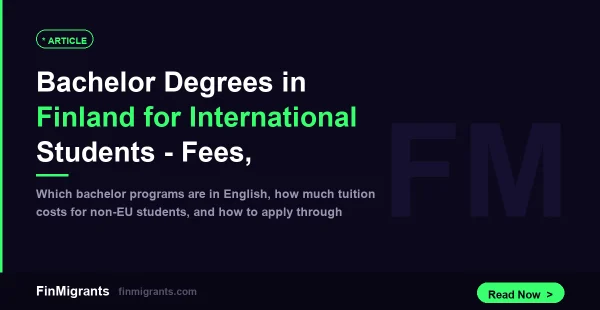 Bachelor Degrees in Finland for International Students — Fees, Programs, and Applications