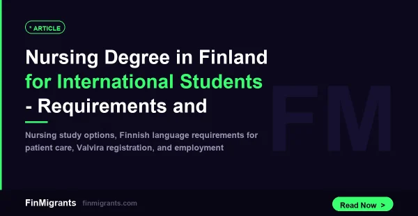 Nursing Degree in Finland for International Students — Requirements and Career Path